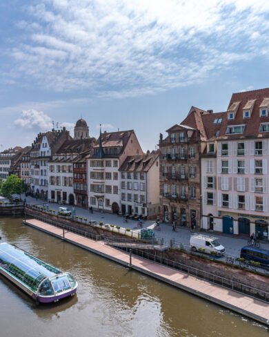 Vue d'un appartement réaménagé par la conciergerie COCOONBNB à Strasbourg